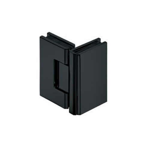 Bản lề kính - kính 90º màu đen Hafele 981.77.907