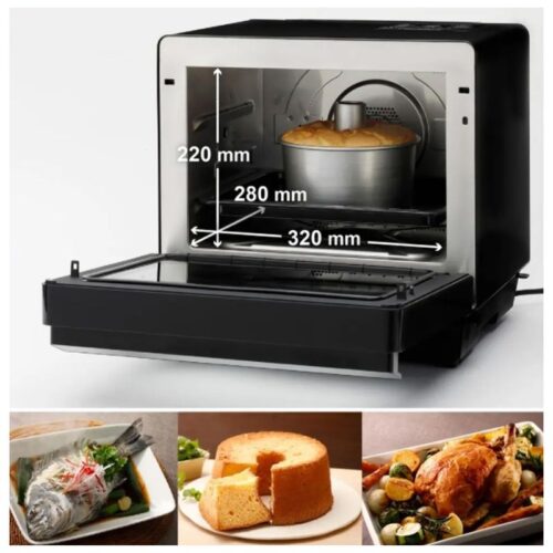 Kích thước lò chiên hấp Panasonic NU-SC180BYUE