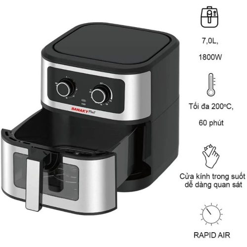 Nồi chiên không dầu Sanaky VH-701VD 7 Lít
